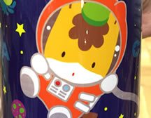 ぐんまちゃんオリジナルマグカップ（宇宙飛行士） 