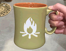 焚火オリジナルマグカップ