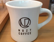 NOZY COFFEEのオリジナルマグカップ